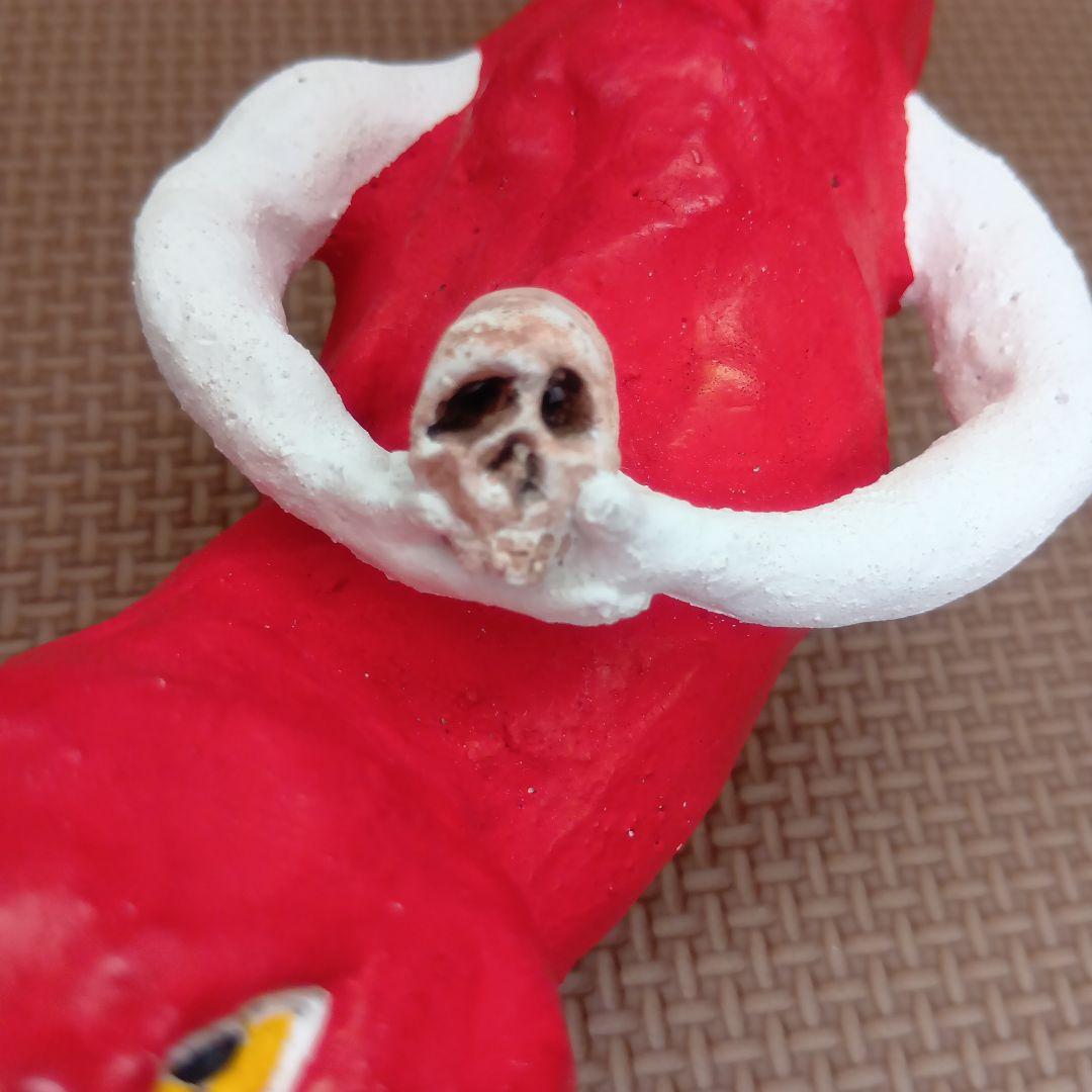 現代陶芸家 相場るい児 「少女土鈴」土人形 手捏ね 艶物 ツチノコ 髑髏