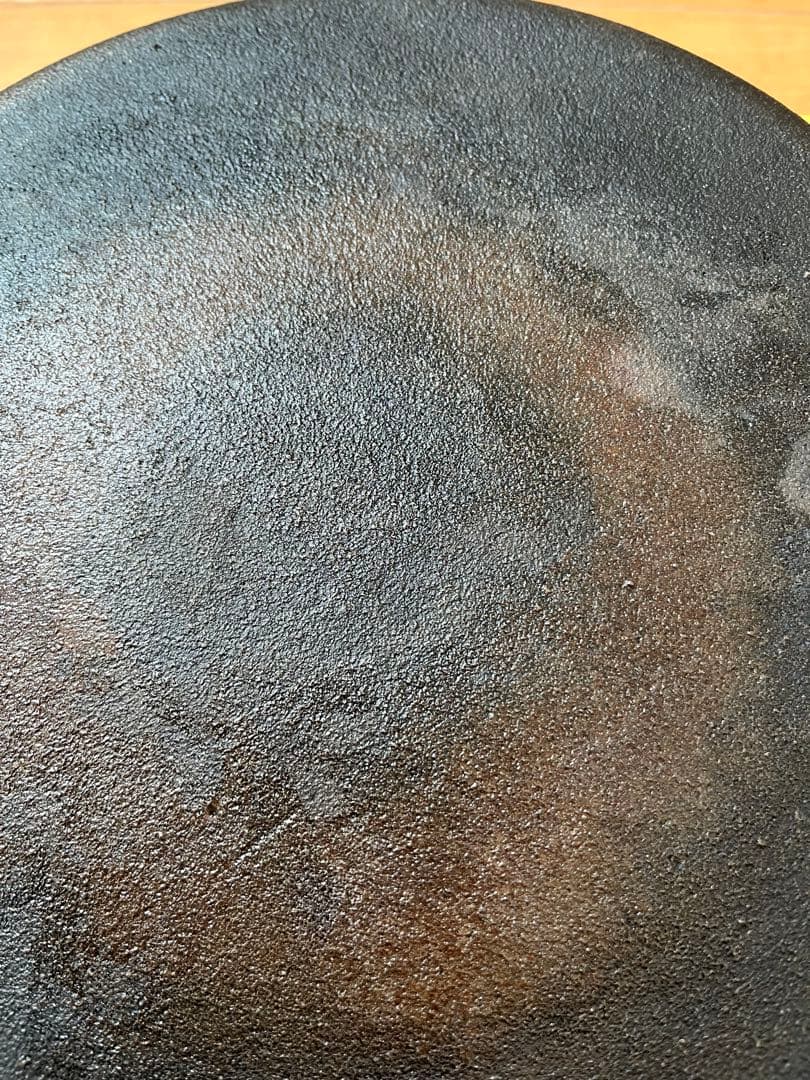 久慈砂鉄　すきやき鍋　山王堂製　内径約27cm、深さ約5cm