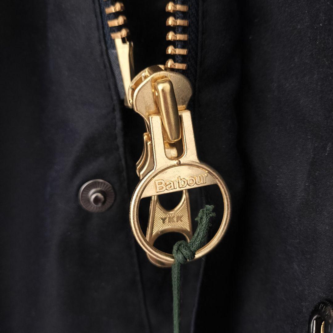 【新品未使用】 Barbour Border ボーダー ネイビー 36 タグ付き