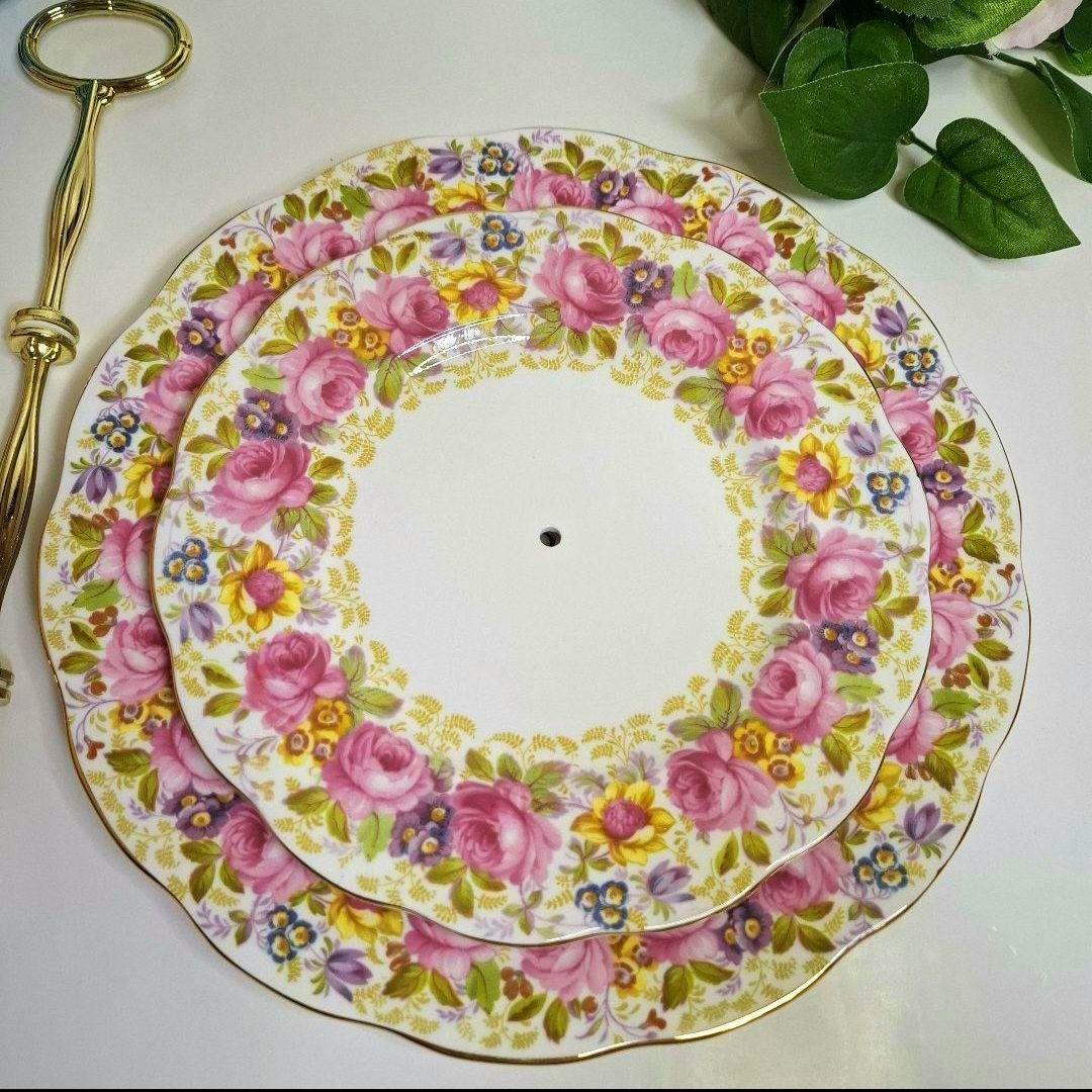 ★激レア★ロイヤルアルバート セレナ ケーキスタンド 3段