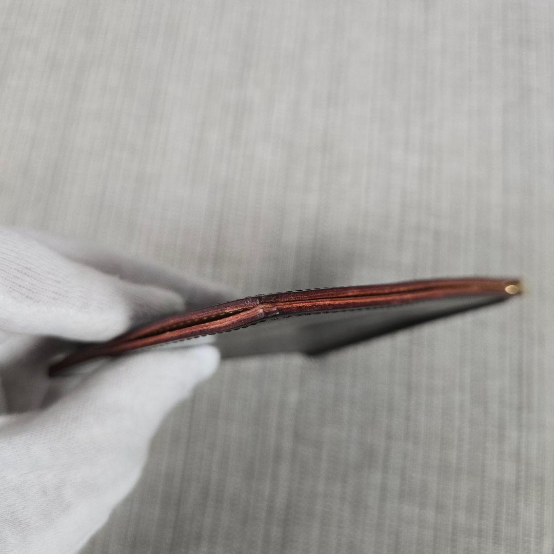 GANZO　ガンゾ　シンブライドル　マネークリップ　二つ折り財布　札入れ