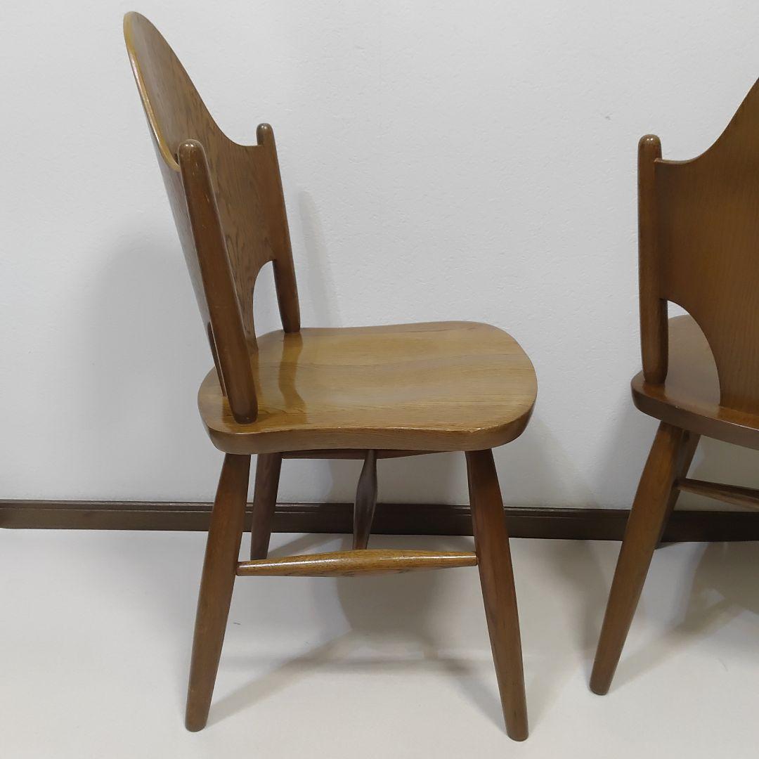 ④ 希少なお品　飛騨の家具　WINDS 太平　ダイニングチェア　チャーチチェア