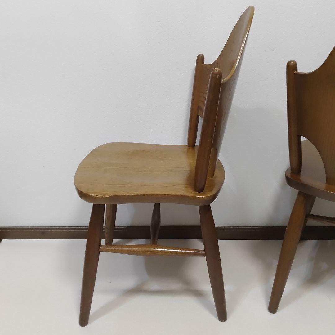 ④ 希少なお品　飛騨の家具　WINDS 太平　ダイニングチェア　チャーチチェア
