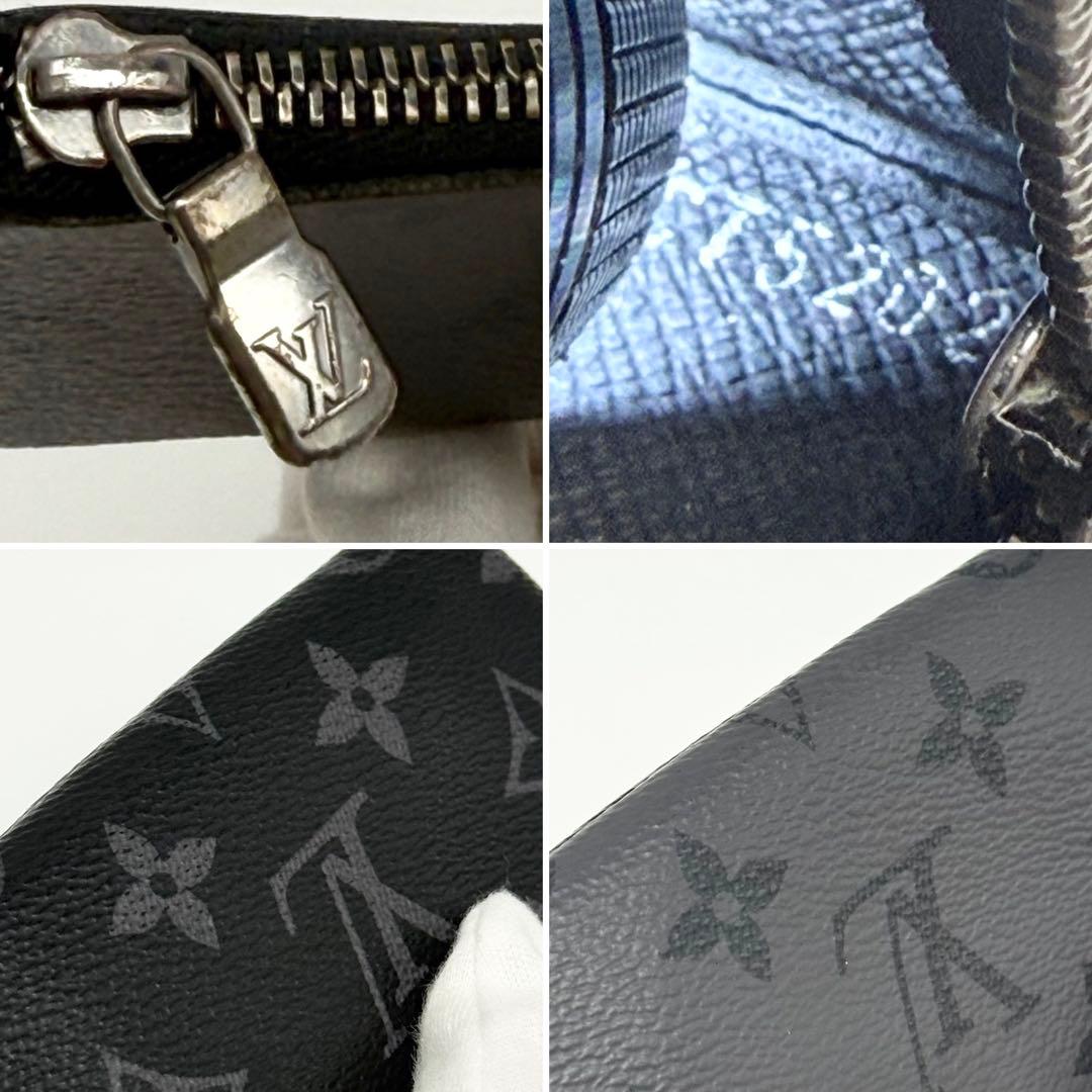 極美品 ルイヴィトン モノグラム エクリプス ポシェット クレ ケース