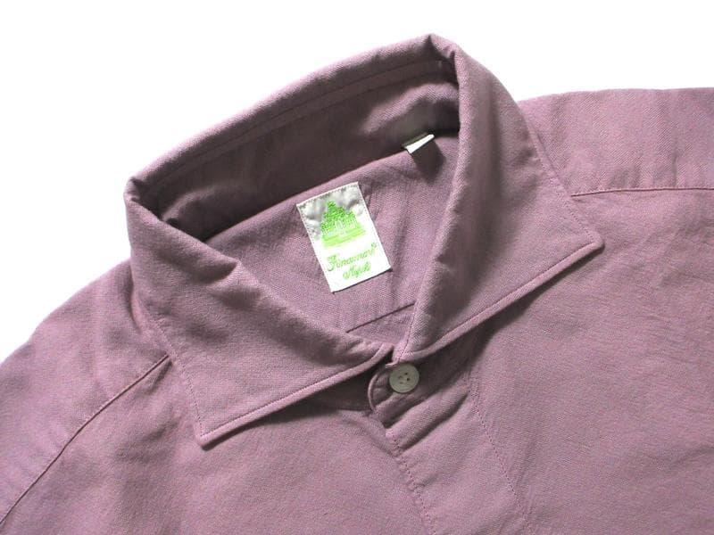 本町オフィス 新品 フィナモレ SIMONE ホリゾンタルカラー シャツ