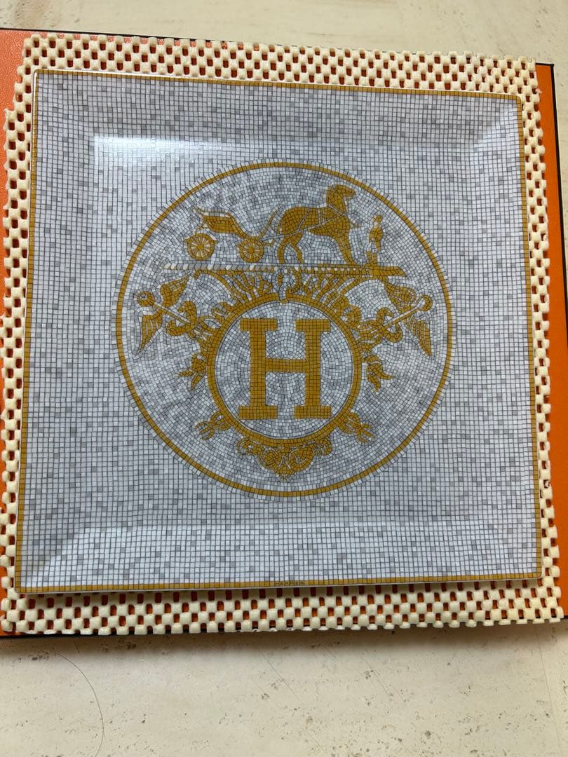 エルメス　モザイクヴァンキャントル　ゴールド　23センチ　2枚