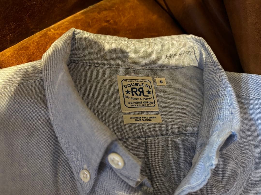 RRL オックスフォード ボタンダウンシャツ Sサイズ