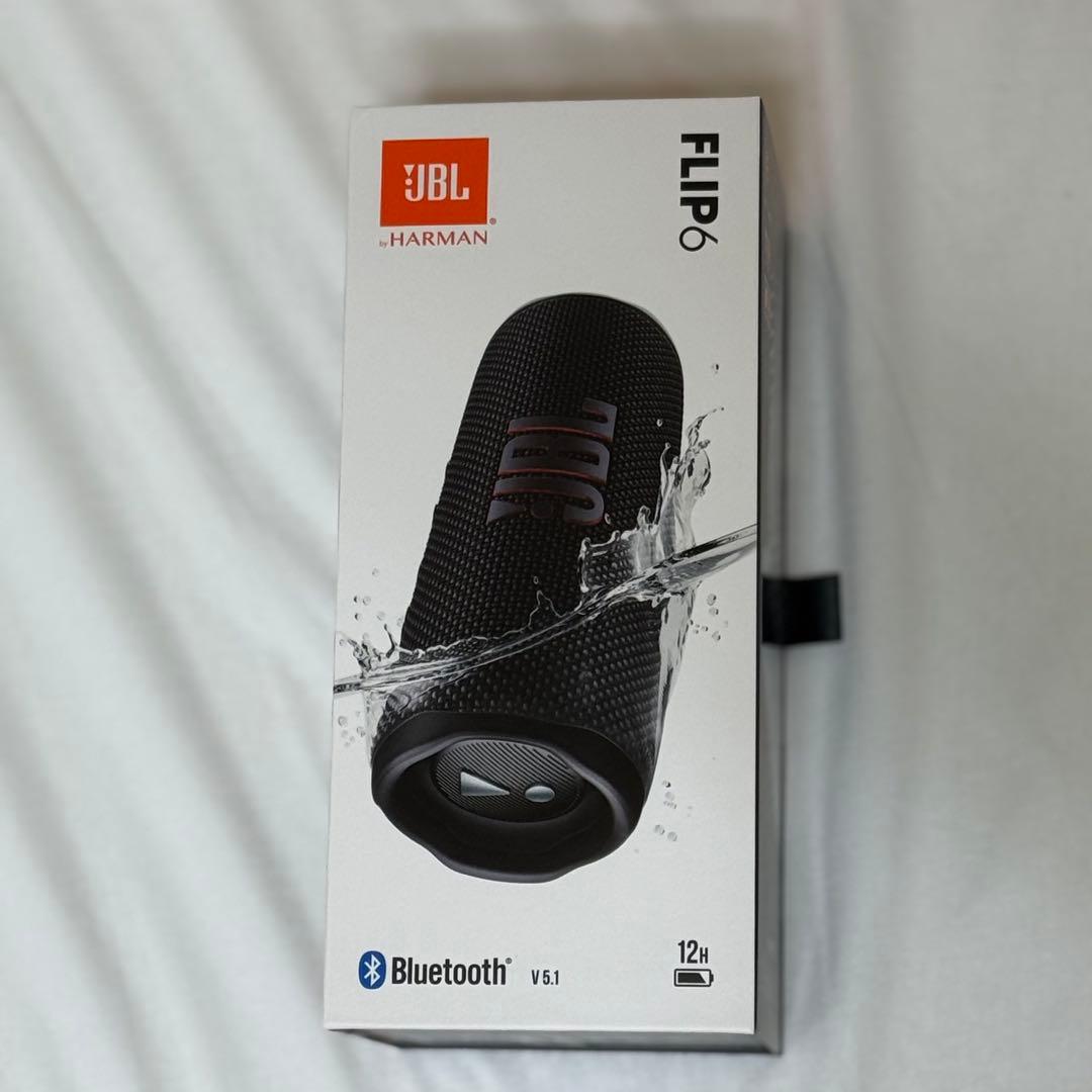 【新品未開封】JBL FLIP6 ポータブルウォータープルーフスピーカー