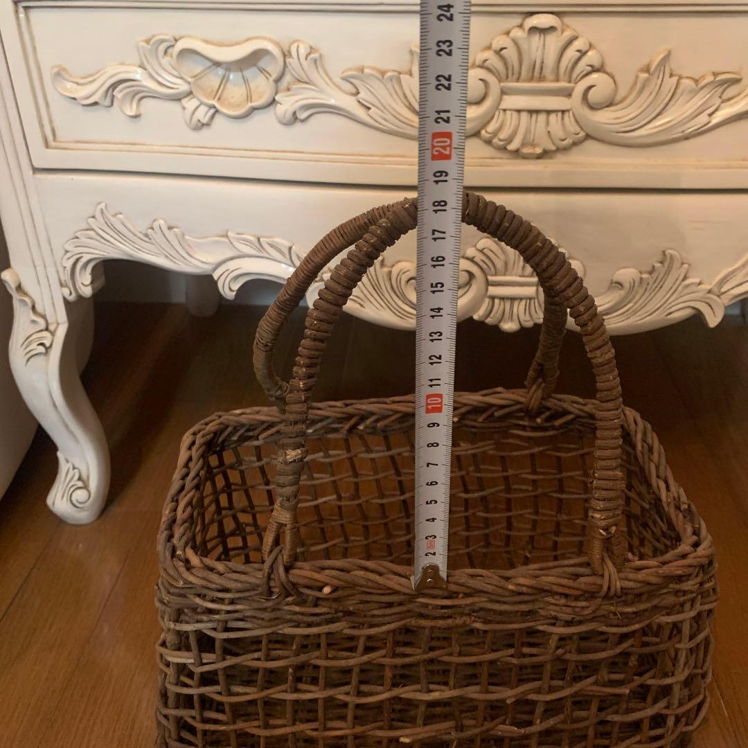 あけび籠バック　断捨離値下げ