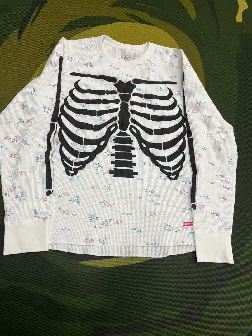 即日発送Supreme Hanes Bones Thermal Crew M