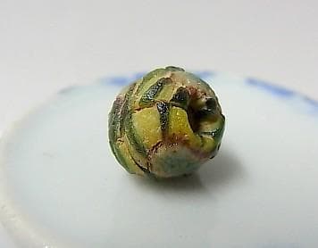 ★G2704★古代とんぼ玉 (A48) ローマ　美枯　ガラスビーズ　モザイク芯玉