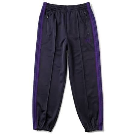 ニードルス 黒紫　トラックパンツ