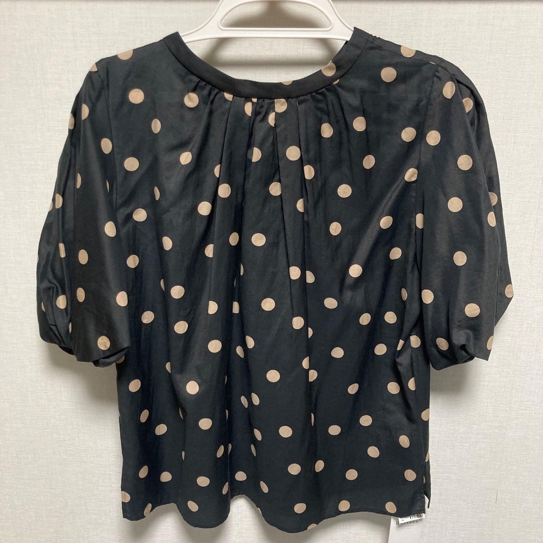 Ballsey ボールジィ　ドットプリントブラウス