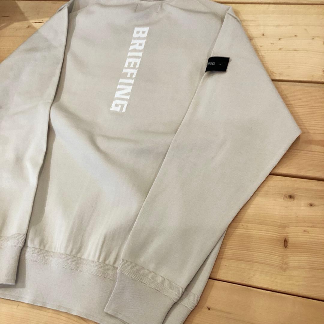 新品　BRIEFING MEN’S WR CREWNECK KNIT L