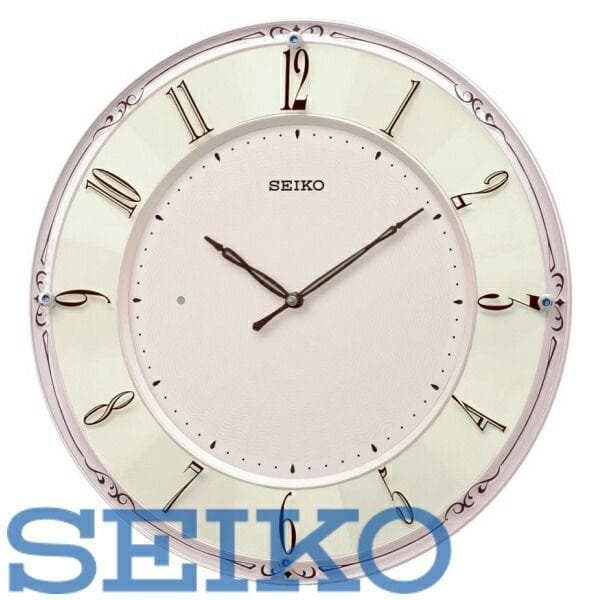 SEIKO 掛け時計 ピンクパール KX504P