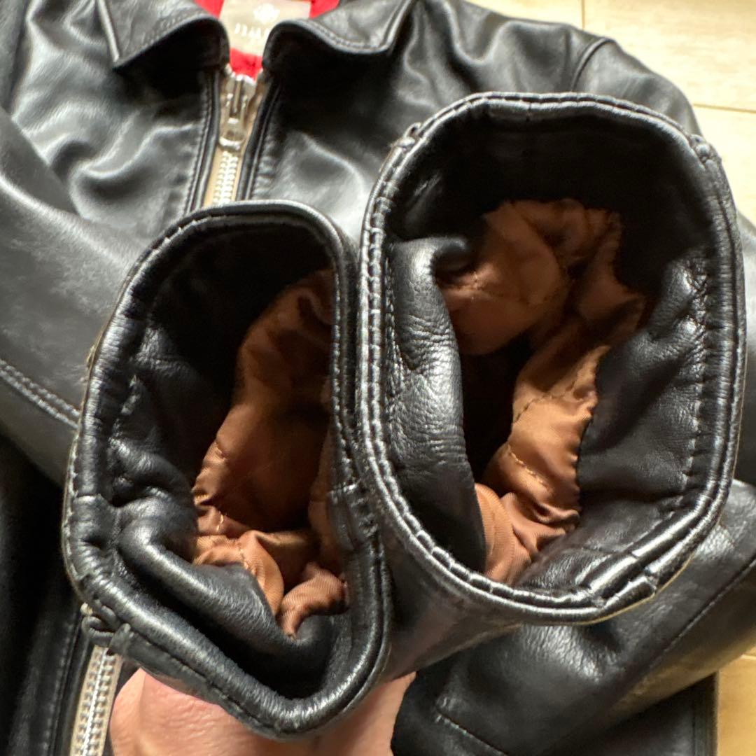 ナノユニバース　シングルライダースジャケット　M