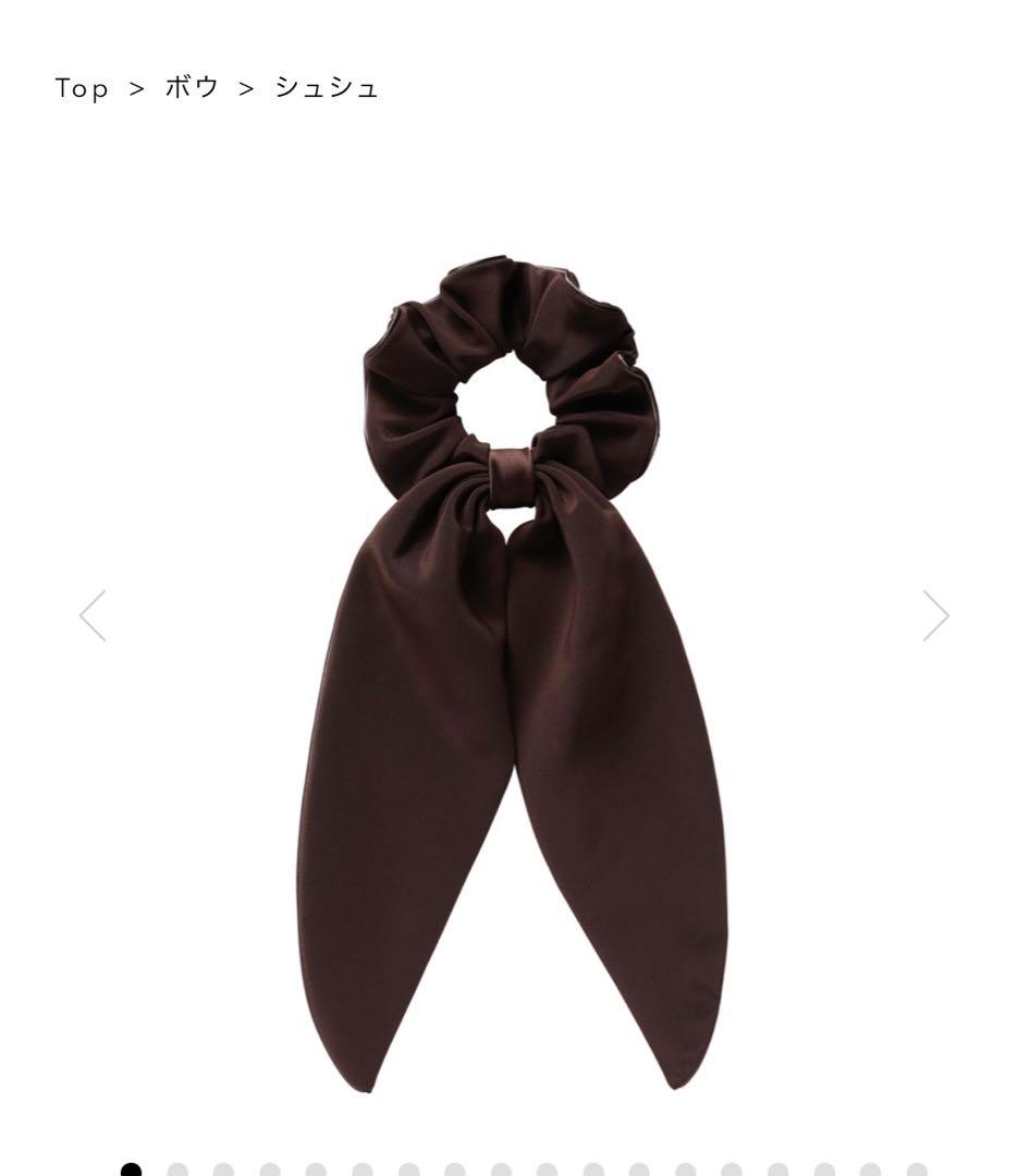 ALEXANDRE DE PARIS ベルベットシュシュ