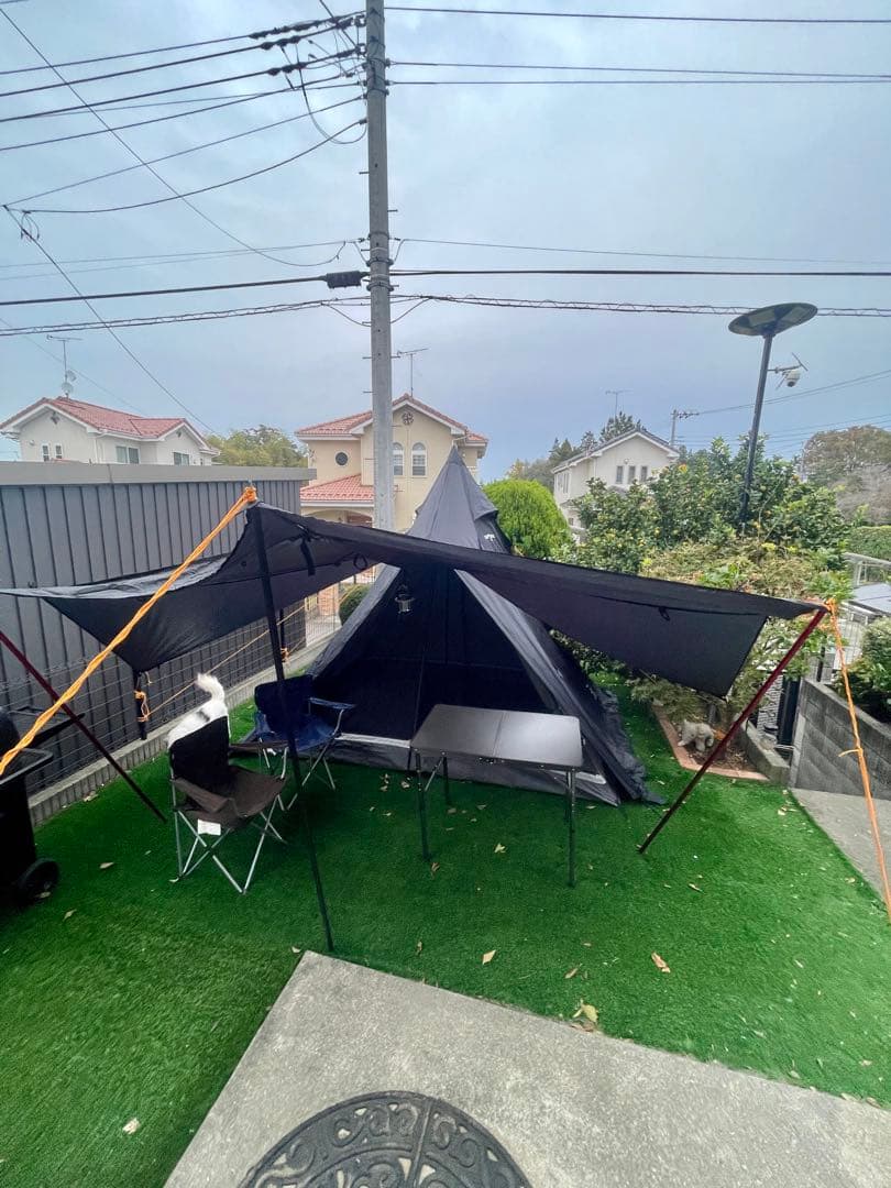 CAPTAIN STAG CS BLACK LABEL ワンポールテント