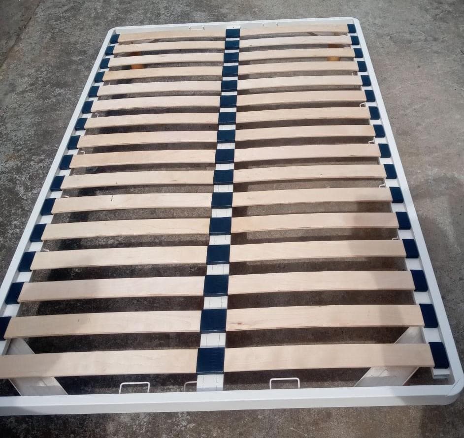 【引取り限定】無印良品　スチールベッドフレーム　セミダブル