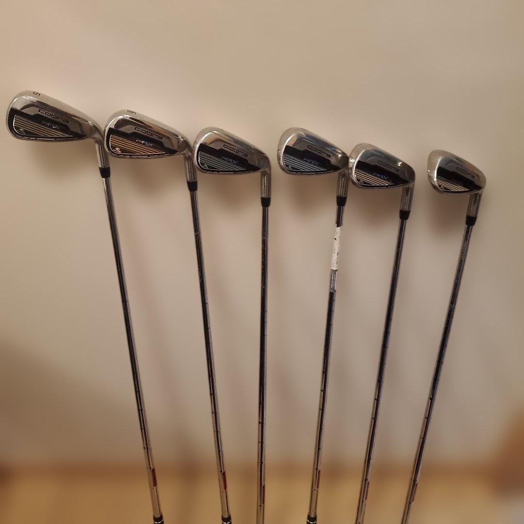 Cobra King Max メンズアイアンセット 6本