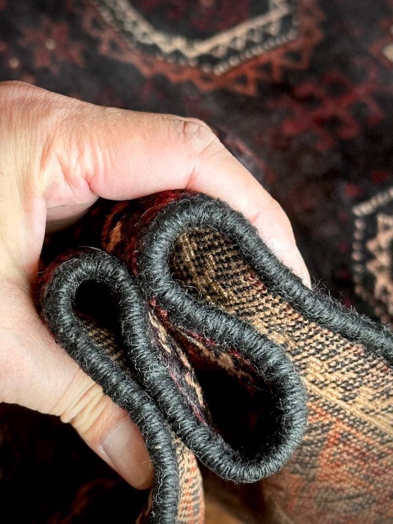 トライバルラグ　ヴィンテージラグ　ペルシャ絨毯　バルーチ族　プリミティブアート