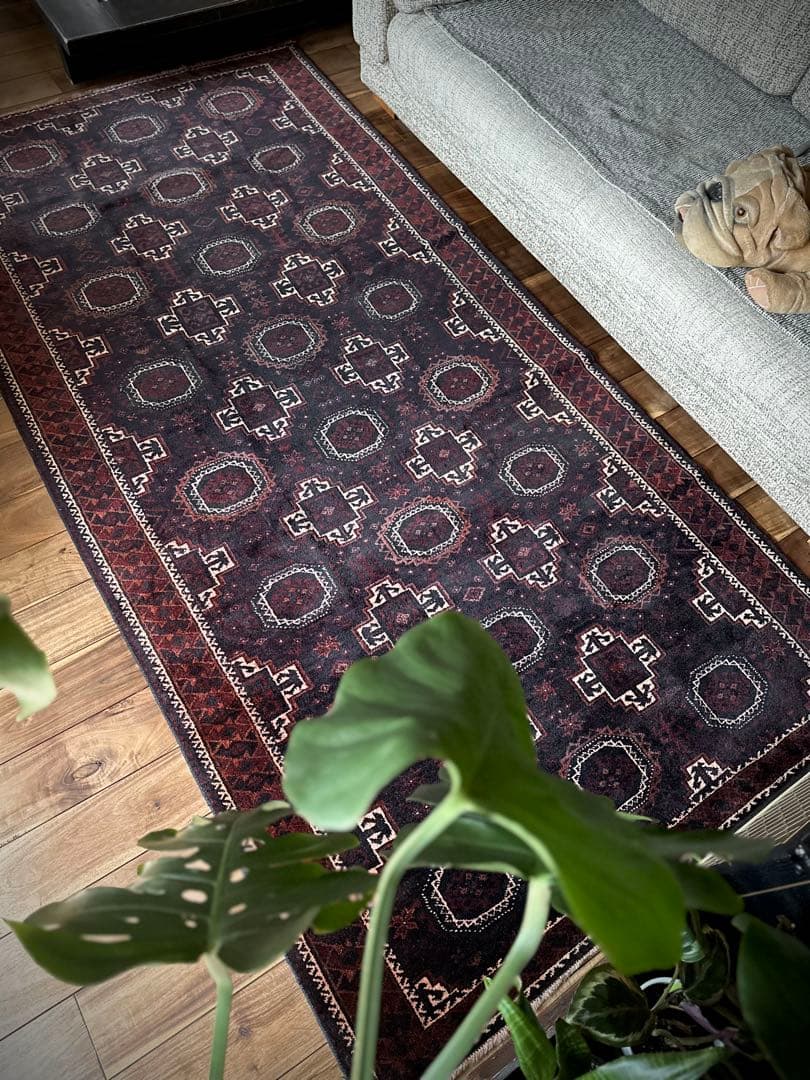 トライバルラグ　ヴィンテージラグ　ペルシャ絨毯　バルーチ族　プリミティブアート