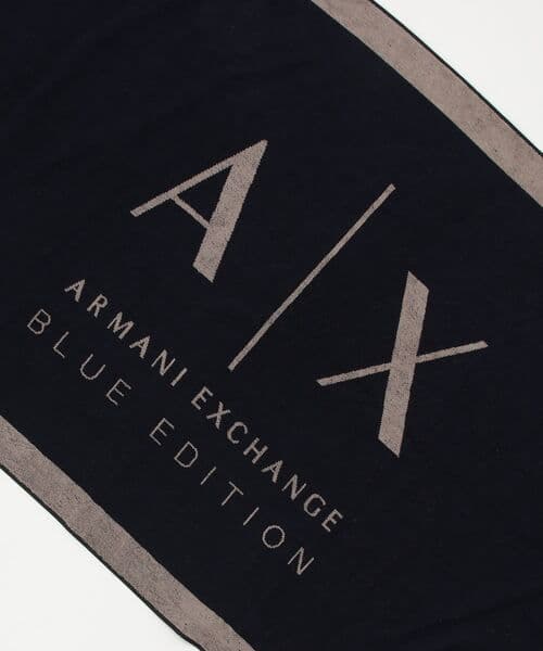 匿名発送　即日発送　オンライン限定 AXロゴ ビーチタオル