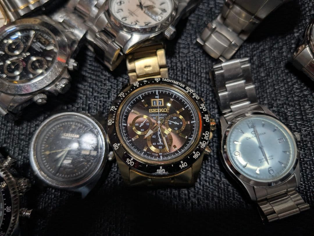 Mens腕時計 ジャンクまとめ売り SEIKO他