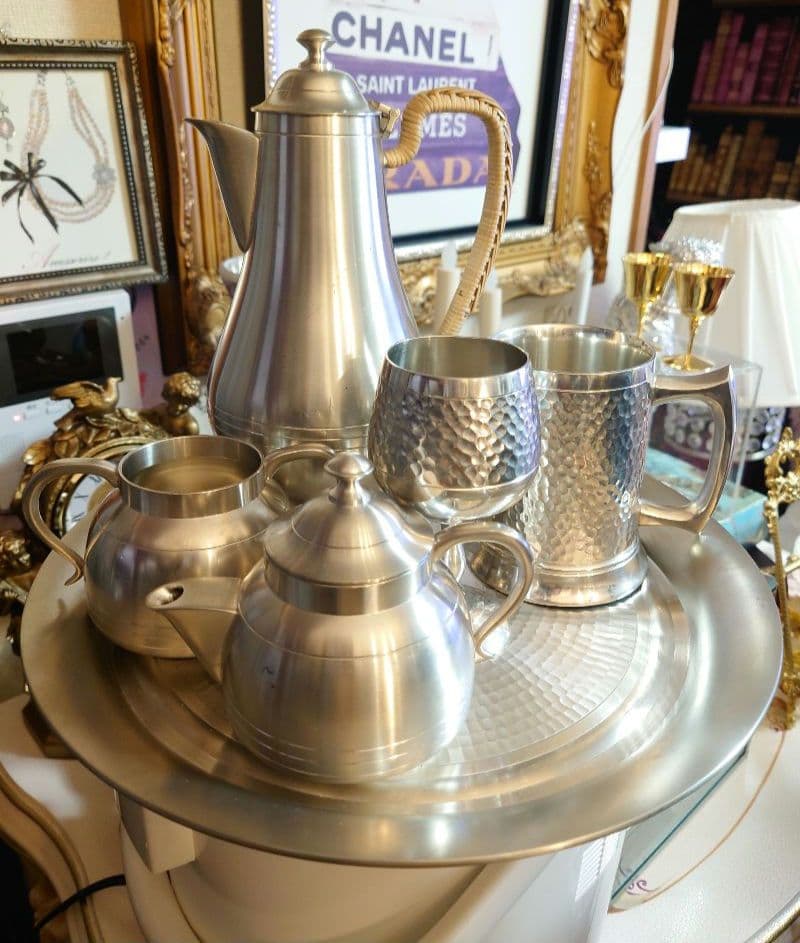 ピューターティーセット