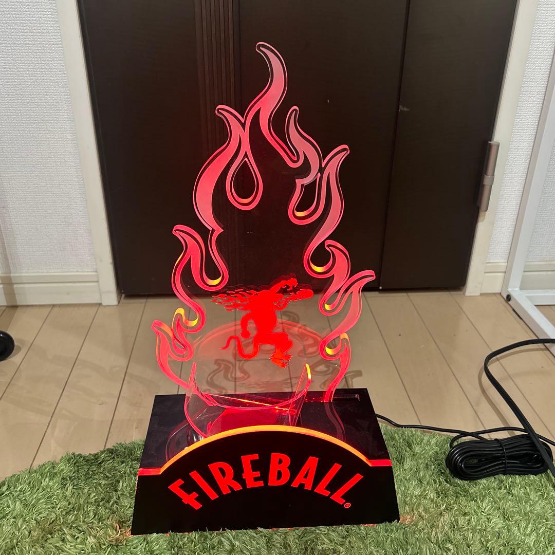 FIRE BALLレッドブル 卓上 LEDサイン 看板 ディスプレイライト