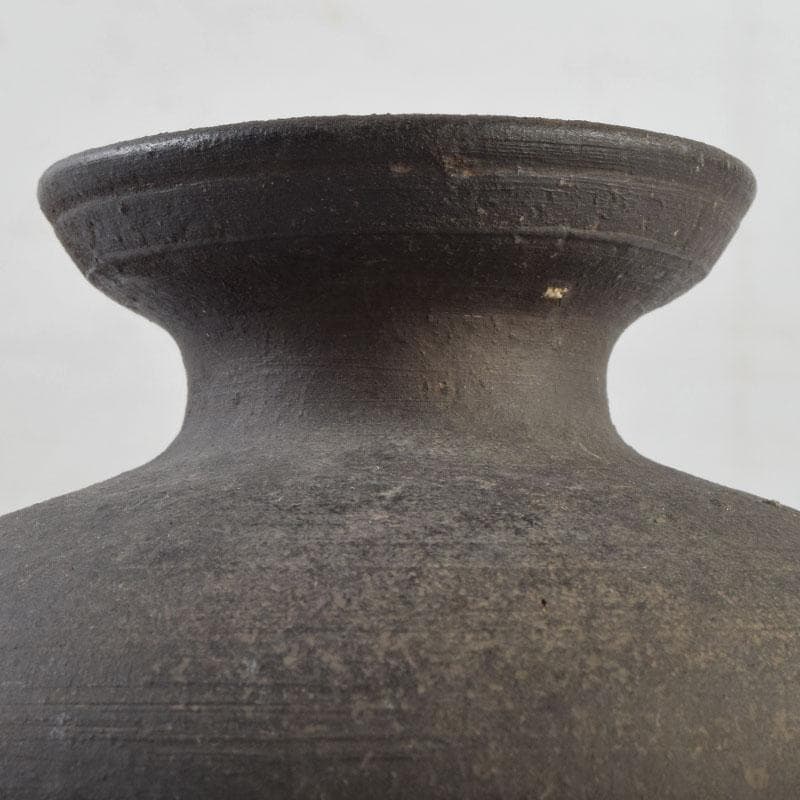 木苺ポンポン　朝鮮美術　須恵器　新羅土器　新羅無細土　壷　V　8930