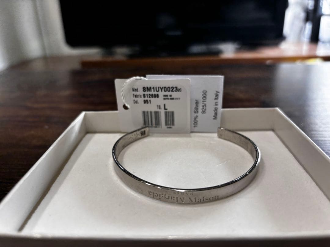 Maison Margiela メゾンマルジェラ シルバーSM1UY0023