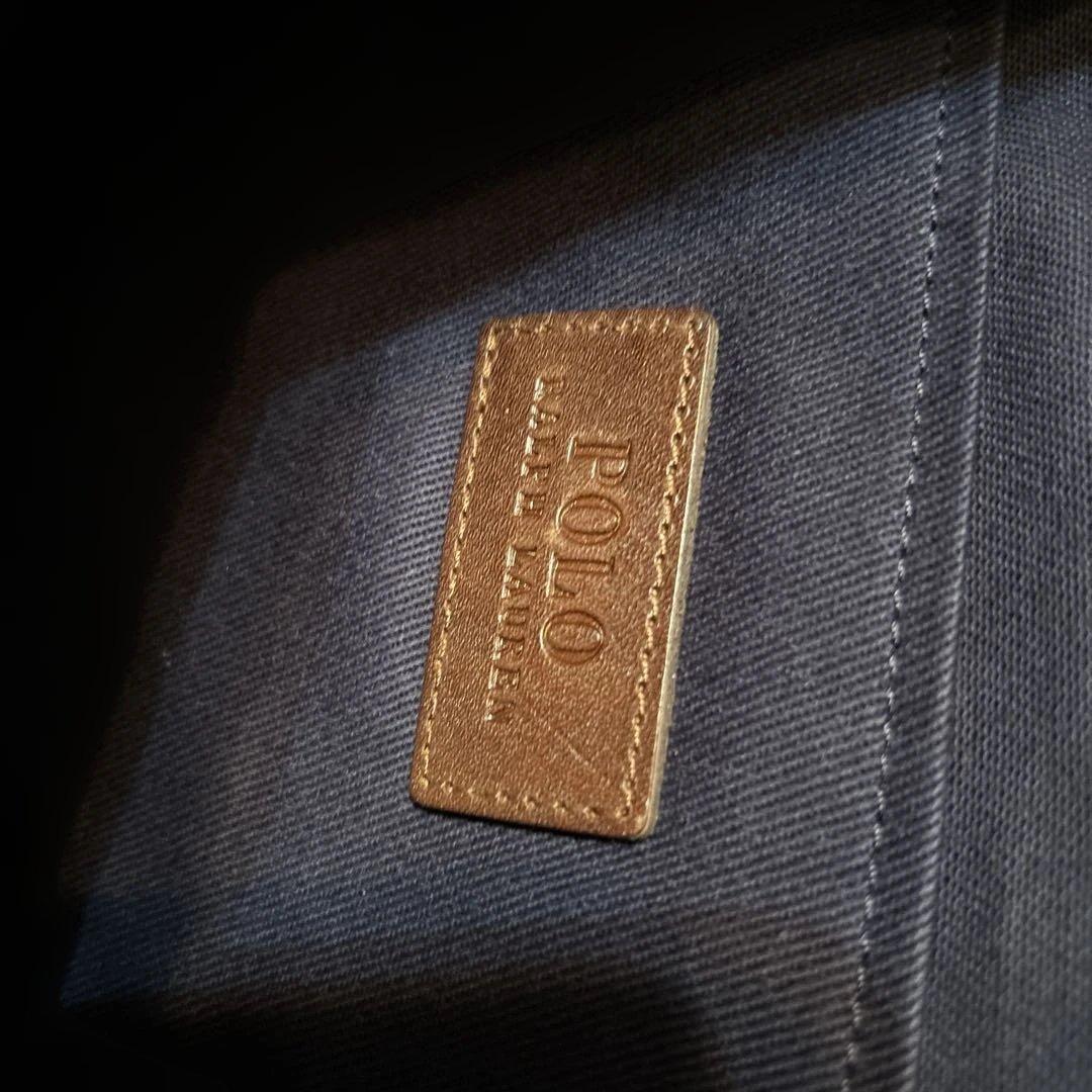 ポロベア　ラルフローレン　トートバッグ　 ネイビー　刺繍