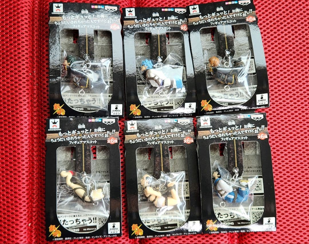 ※一部バラ売り可※ 銀魂 フィギュアマスコット　第2弾全6種類