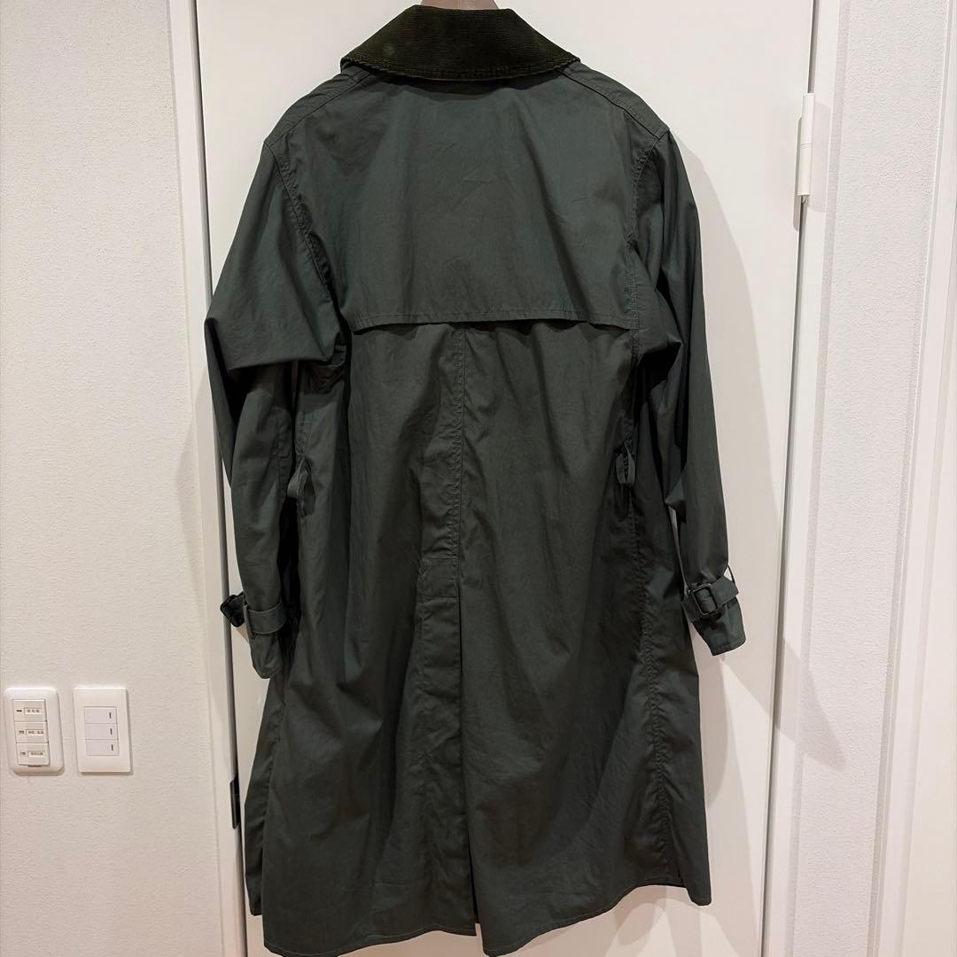 Barbour トレンチコート 38 ダークグリーン