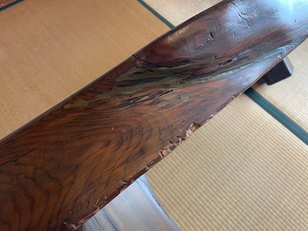 希少・屋久杉　木製座卓 天板９cm
