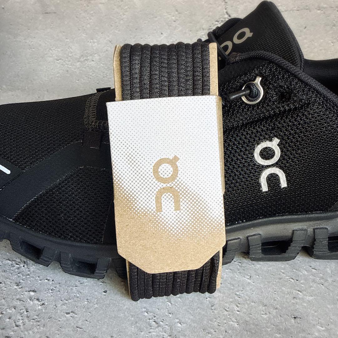 未使用級　On Cloud 6 スニーカー　ランニング ブラック　黒　25cm