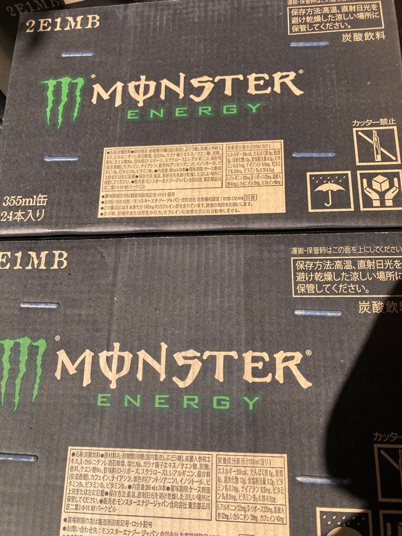 モンスターエナジー355ml48本②