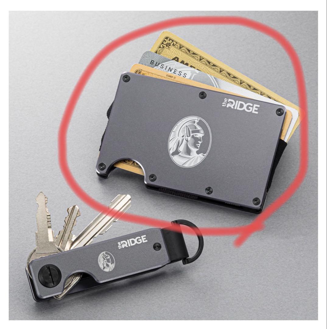 【限定非売品】the RIDGE／AMEX限定マネークリップ