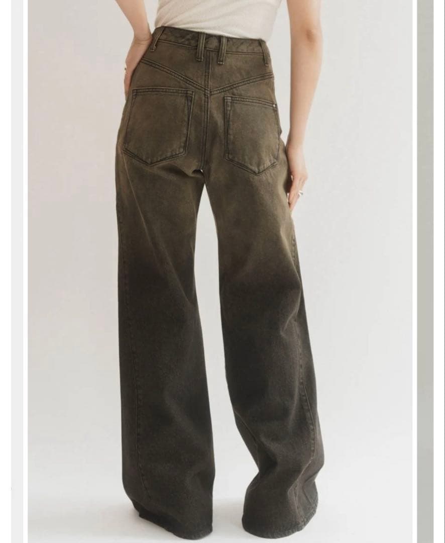 パンツ Knuth Marf denim baggy pants