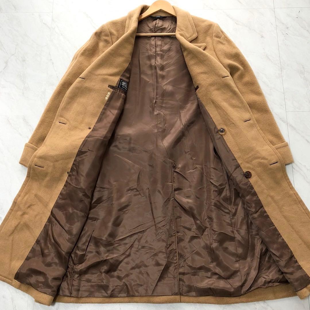 美品✨ポロラルフローレン ダブルチェスターコート キャメル メンズ