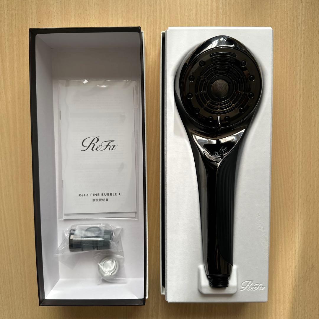 ReFa FINE BUBBLE U シャワーヘッド ブラック