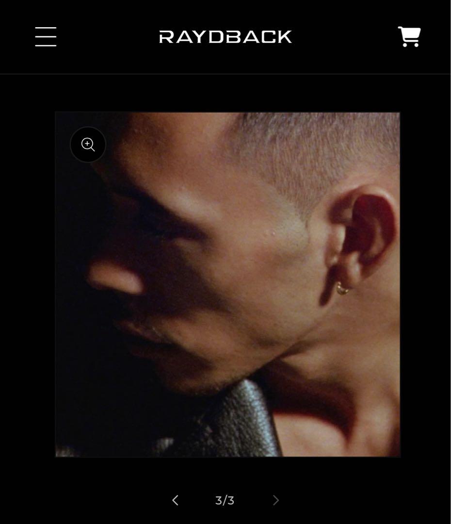 IO着用　SMALL MARKING 18K GOLD PIERCE