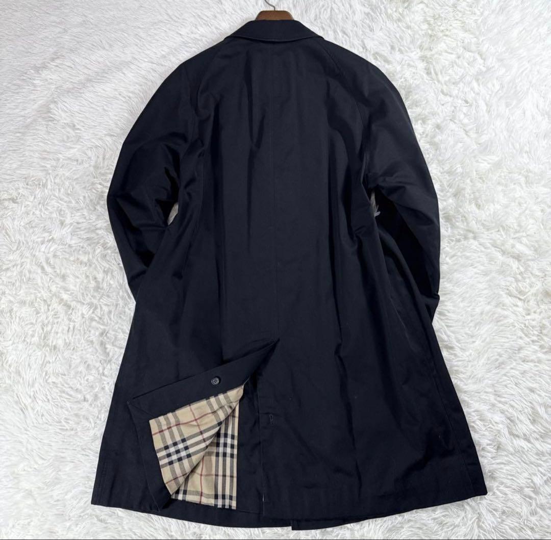【ロンドン購入】バーバリーロンドン ステンカラーコート ノバチェック 50