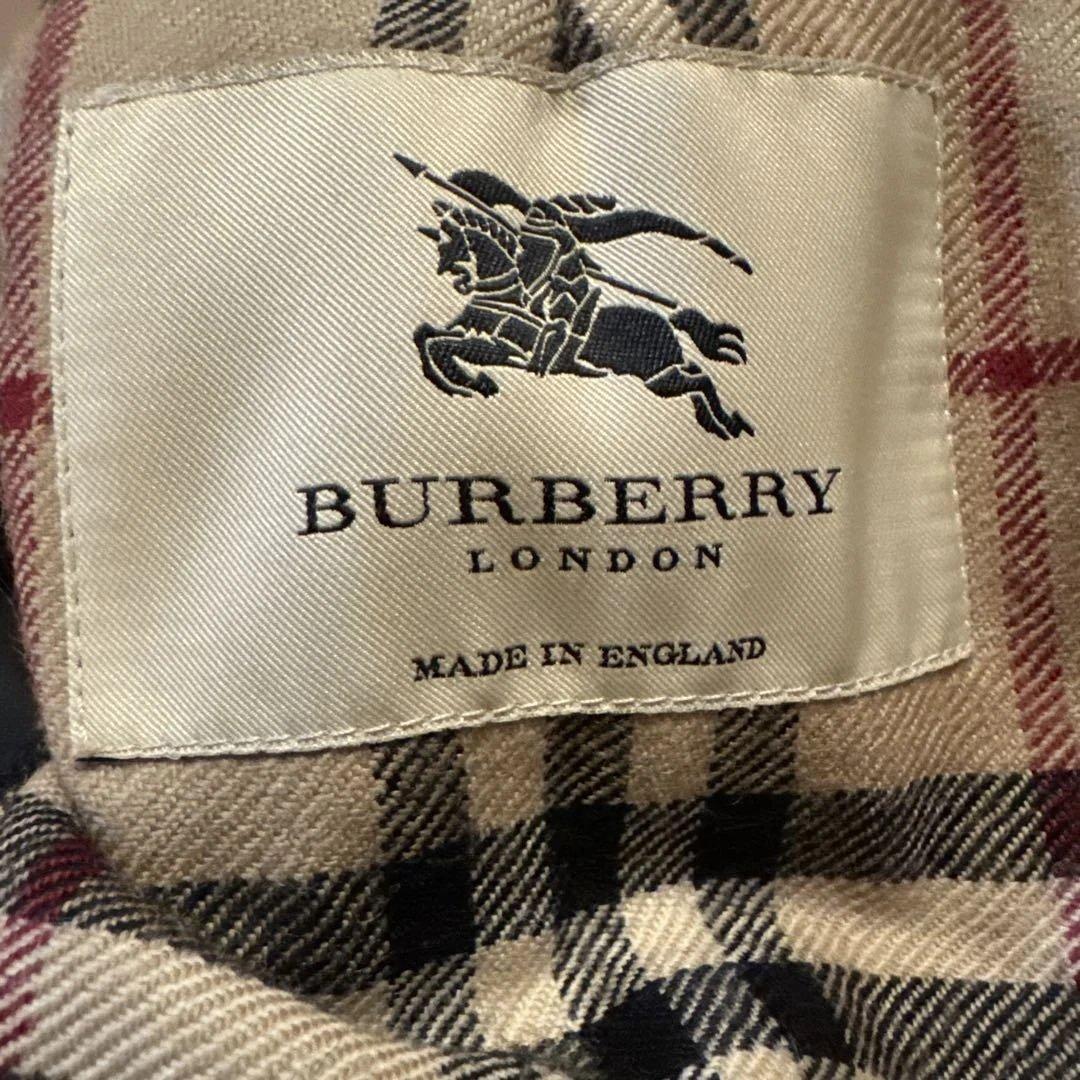 【ロンドン購入】バーバリーロンドン ステンカラーコート ノバチェック 50