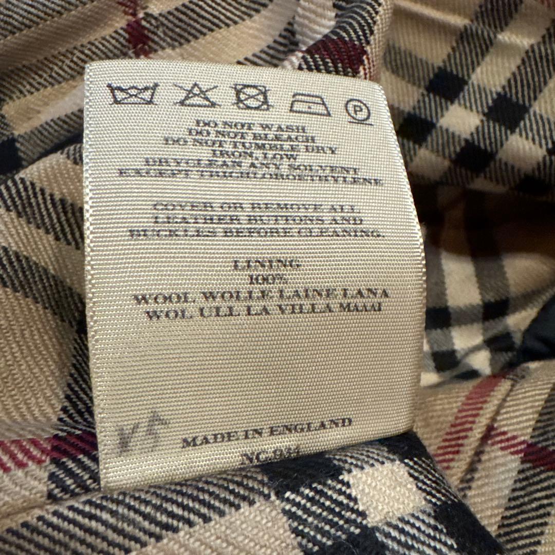 【ロンドン購入】バーバリーロンドン ステンカラーコート ノバチェック 50