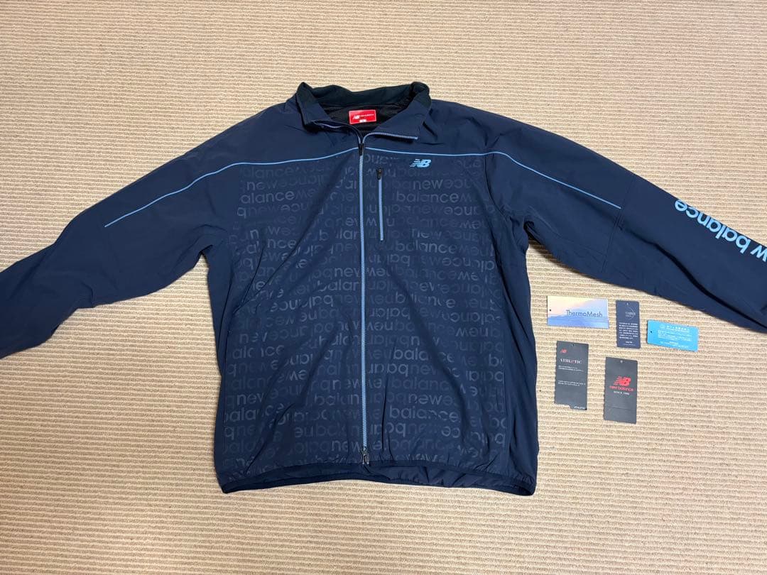 New Balance ネイビーゴルフジャケット