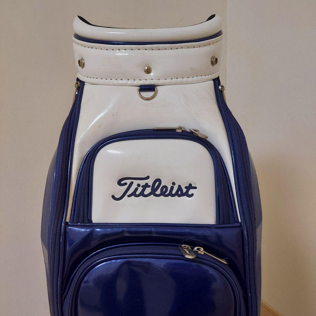 Titleist タイトリスト キャディバッグ ネイビー/ホワイト