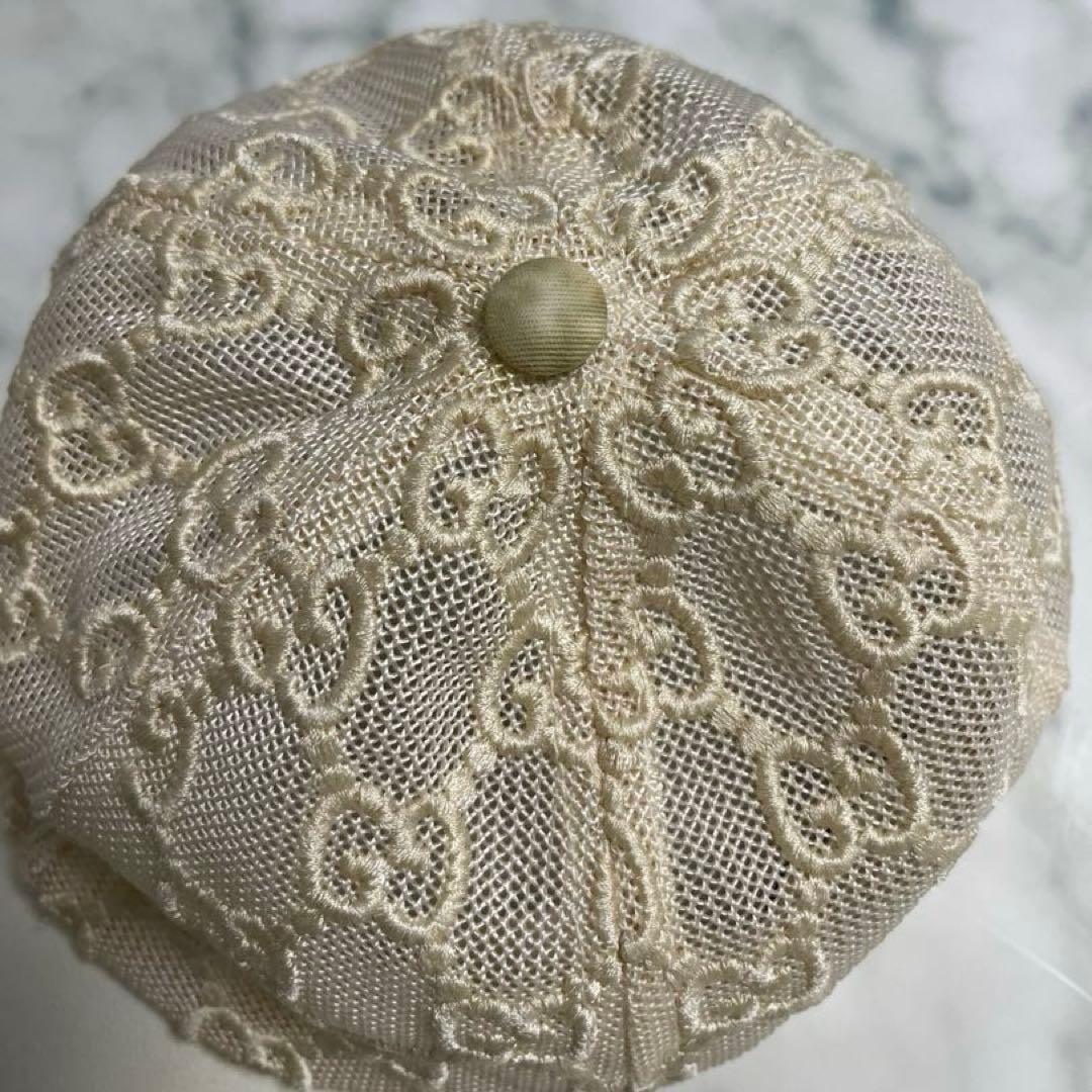 GUCCI グッチ 579155 GGエンブロイダリー ベースボールキャップ