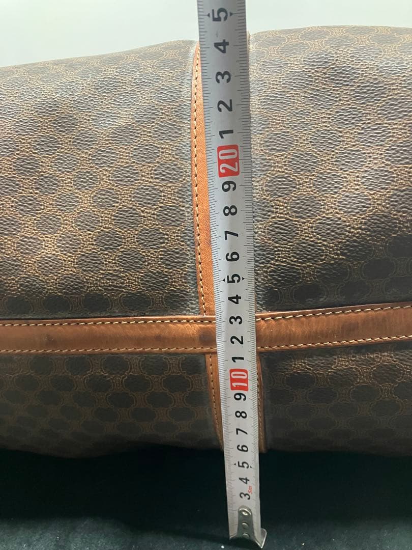 【CELINE】セリーヌ ボストンバッグ PVC レザー 鍵付き 大容量